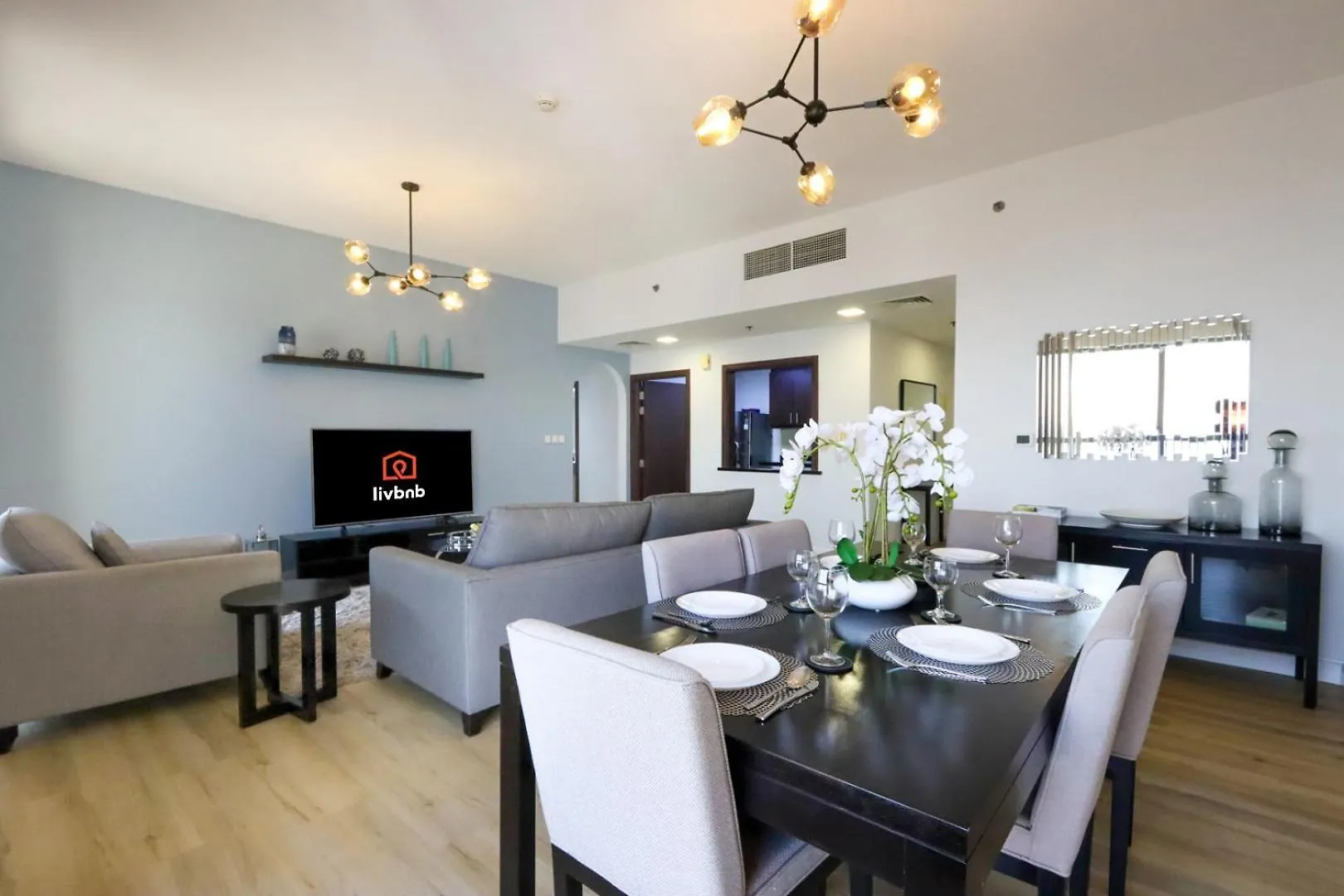 Apartment Livbnb - Stunning 2Bhk In Shams Walk To Beach Dubai